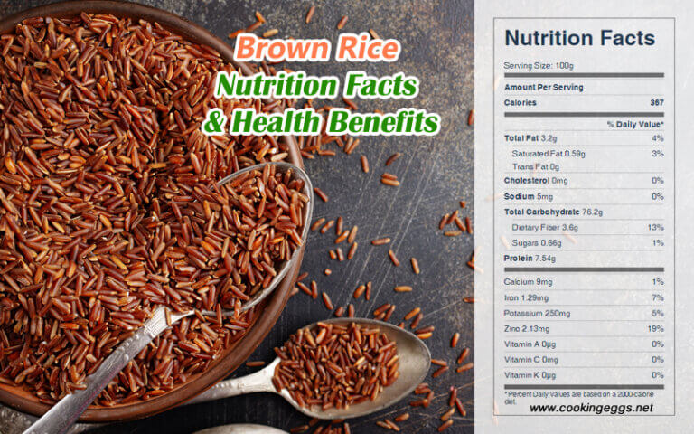 Brown Rice Nutrition Facts And Health Benefits CookingEggs   Brown Rice Nutrition Facts And Health Benefits 768x480 