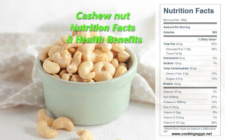 cashew calories